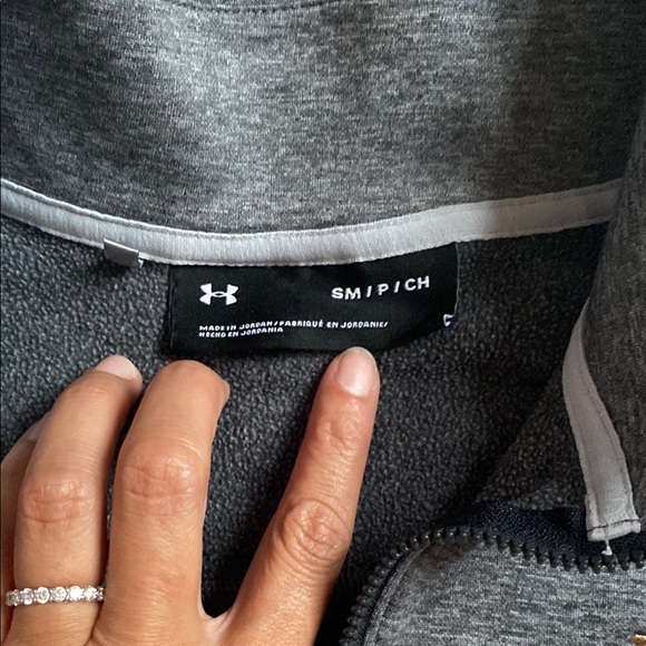 Under Armour Gray Kentucky Derby Zip-Up Jacket - Picture 3 of 5